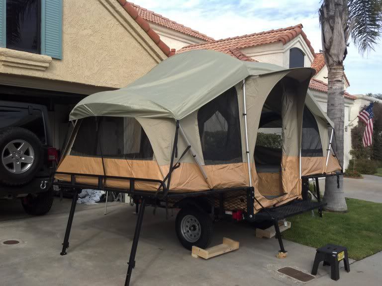 Lifetime Tent Trailer from Costco